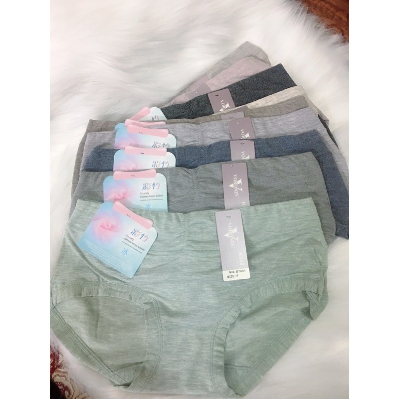 Quần chíp cotton nữ siêu mềm mát lạnh ,co giãn tốt