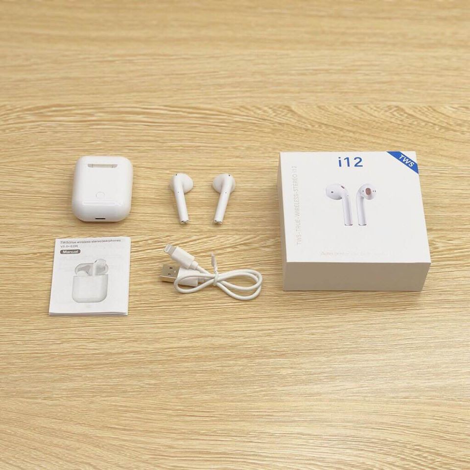 [SIÊU SALE] Tai nghe Bluetooth i12 TWS 5.0 Siêu Rẻ | BigBuy360 - bigbuy360.vn
