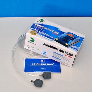 Máy sủi oxi 2 vòi (tặng 2m dây sủi và 2 quả sủi)