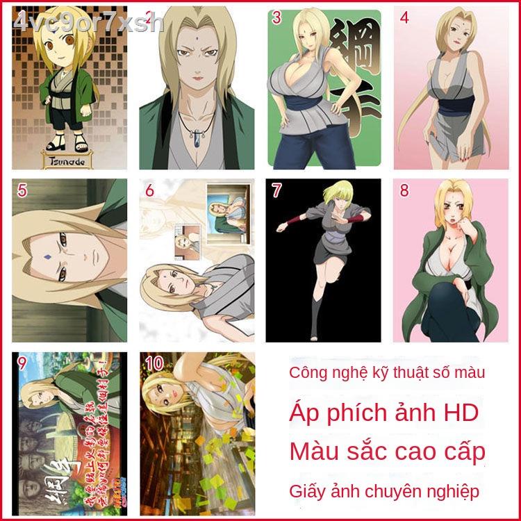 ▥Naruto Tsunade Five Generations Naruto Photo Poster Hình nền ngoại vi Bức tranh tường Trang trí Bức tranh Trang trí Tườ