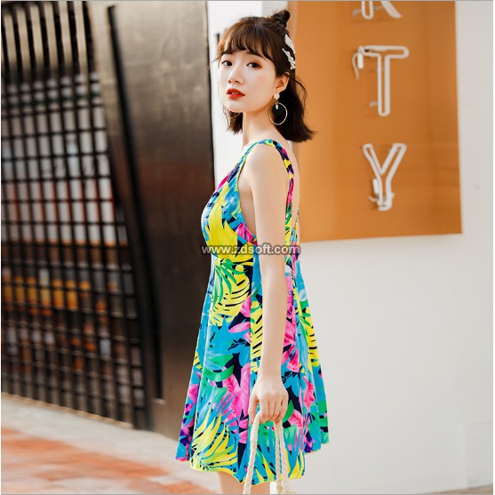 CÓ SẴN bikini đồ bơi nữ size lớn dáng váy kín đáo | BigBuy360 - bigbuy360.vn