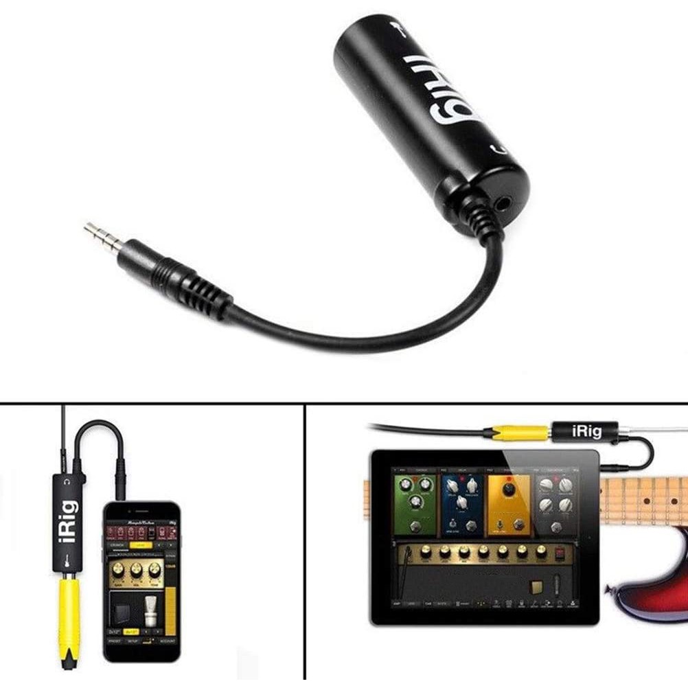 Dây chuyển đổi thay thế cổng cắm đàn guitar IRig dành cho điện thoại/ iPad