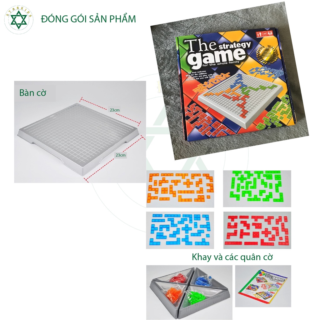 Cờ Đấu Sĩ, Xếp Hình Tetris, Trò Chơi Tương Tác Phát Triển Trí Tuệ