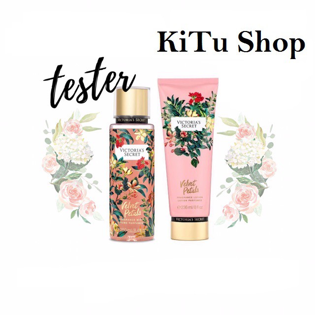 «Mẫu Thử» 🎈 Xịt Thơm Body Mist Victoria’s Secret - VELVET PETALS ❃