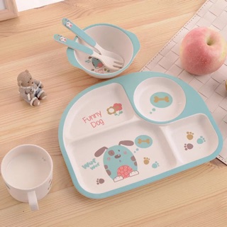 [GC15] Bộ ăn dặm sợi tre Clever Tree