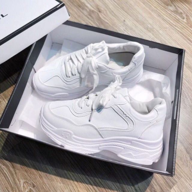 Giày Sneaker nữ trắng