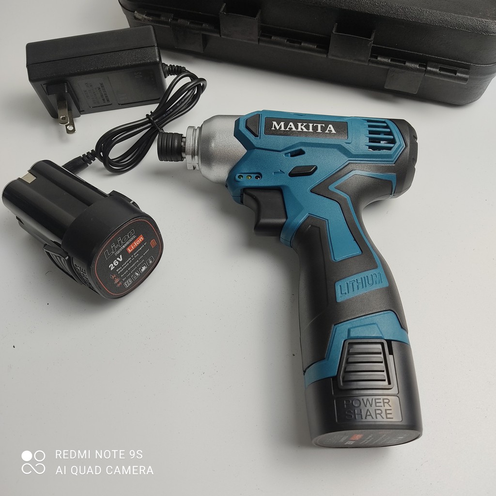 Chuyên Vít Makita 26V - 3 Chế Độ Khoan - Bộ Phụ Kiện 24 Chi Tiết Đi Kèm