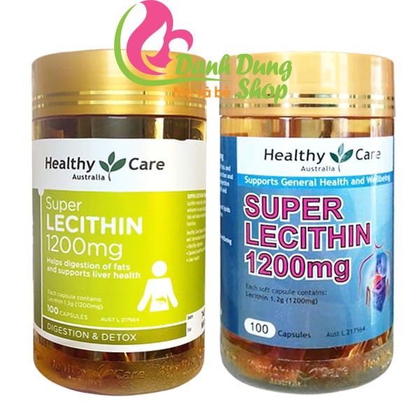 Mầm Đậu Nành Lecithin Healthy Care 1200mg