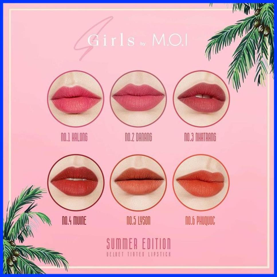 Son lì không trôi SGirl chất nhung - Son Môi Chính Hãng M.O.I Summer Edition Hồ Ngọc Hà | BigBuy360 - bigbuy360.vn