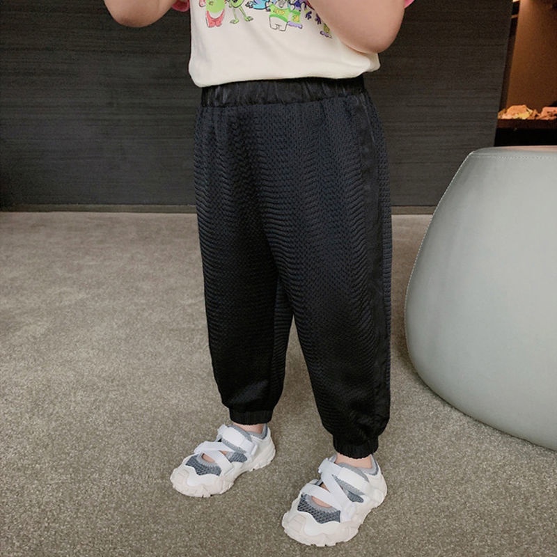 [Babycat] Hàng Có Sẵn Quần Dài Chống Muỗi Phong Cách Nhật Bản Thời Trang Mùa Hè Dành Cho Bé Trai Bé Gái