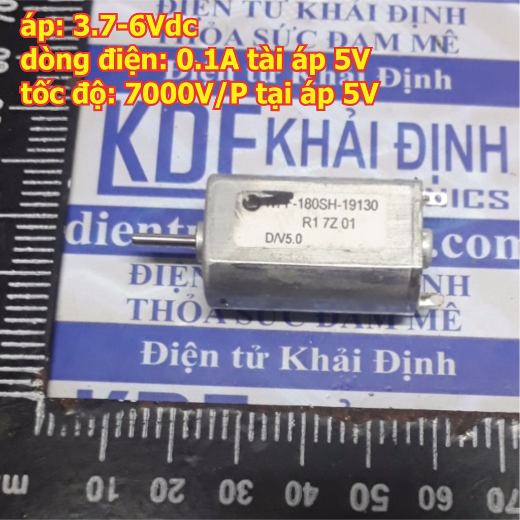 động cơ DC WFF-180SH-19130 5V 7000v/p trục 2mm kde4897