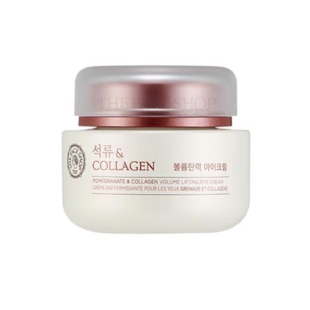 (CD95) (AUTH_Korea)Kem dưỡng mắt Pomegranate and COLLAGEN Volume Lifting eye cream 50ml THE FACE SHOP nk032