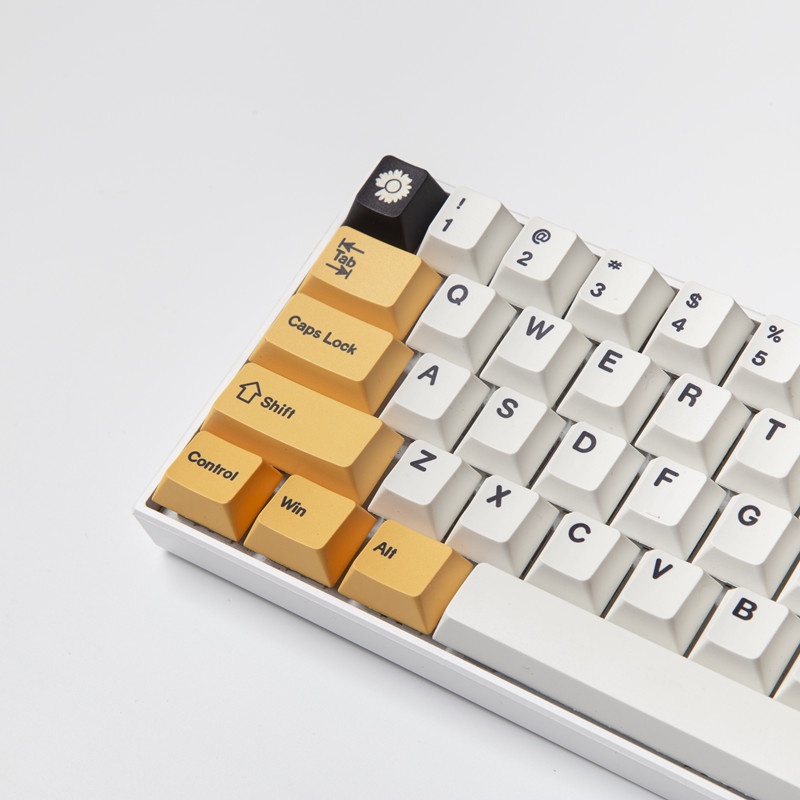 133 Phím Daisy Keycap Cherry Profile PBT Dye Sub Bàn phím cơ học Keycaps