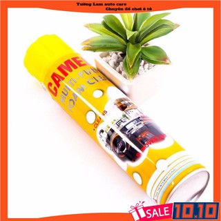 Chai xịt bọt vệ sinh ghế da ô tô, xe hơi, ghế sofa, nỉ, thảm, đồ nội thất gia đình, Foam Cleaner Màu Vàng camel