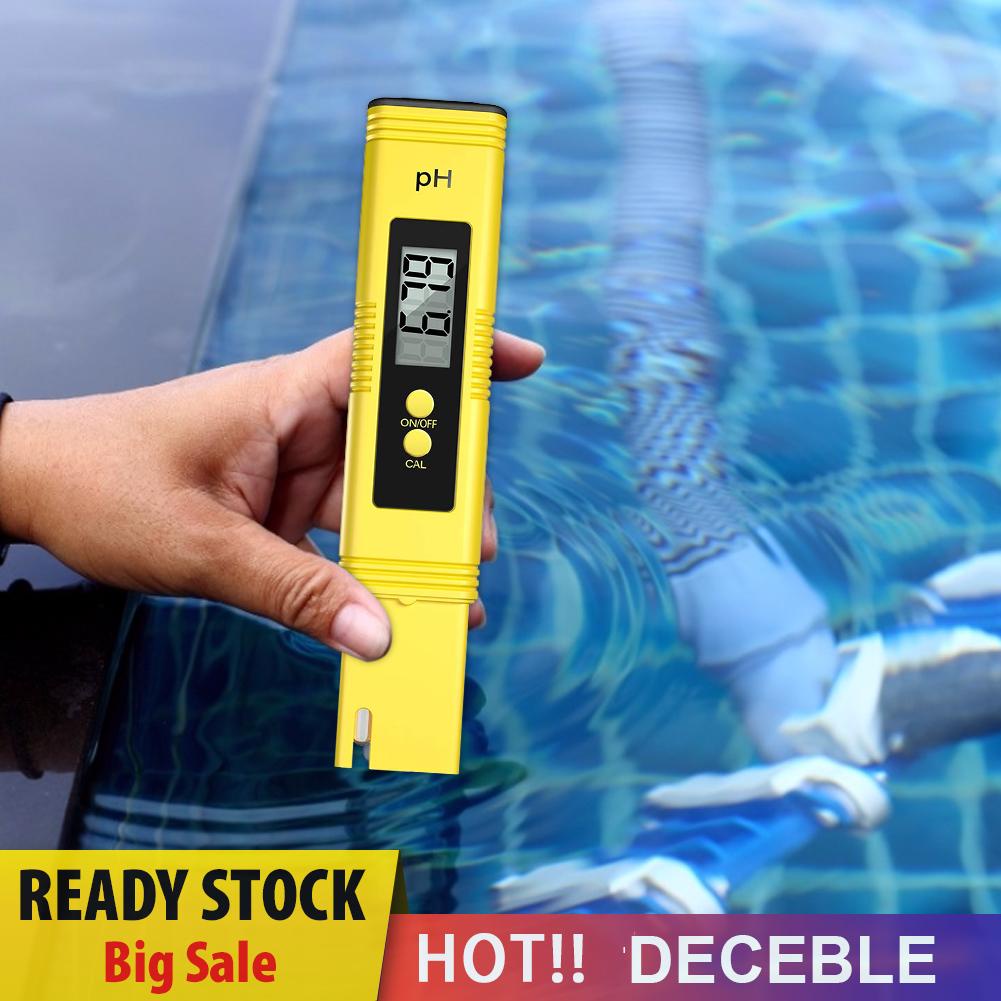 Máy đo độ Ph 3 trong 1 với màn hình LCD kỹ thuật số tds/ Máy đo chất lượng nước chuyên dụng cho bể cá