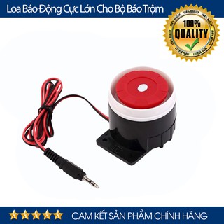 [Chính Hãng] Còi Hú Báo Động Cực Lớn Âm Báo 120dB- Chuông Kết Hợp Với Bộ Báo Động Chống Trộm
