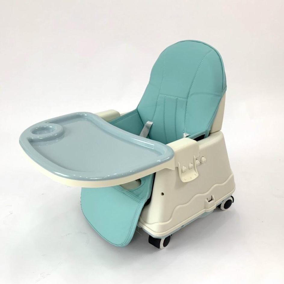[ BH 1 Năm ] Hàng chính hãng công ty Full bộ ghế ăn dặm đa chức năng cho bé đầy đủ đệm và bánh xe
