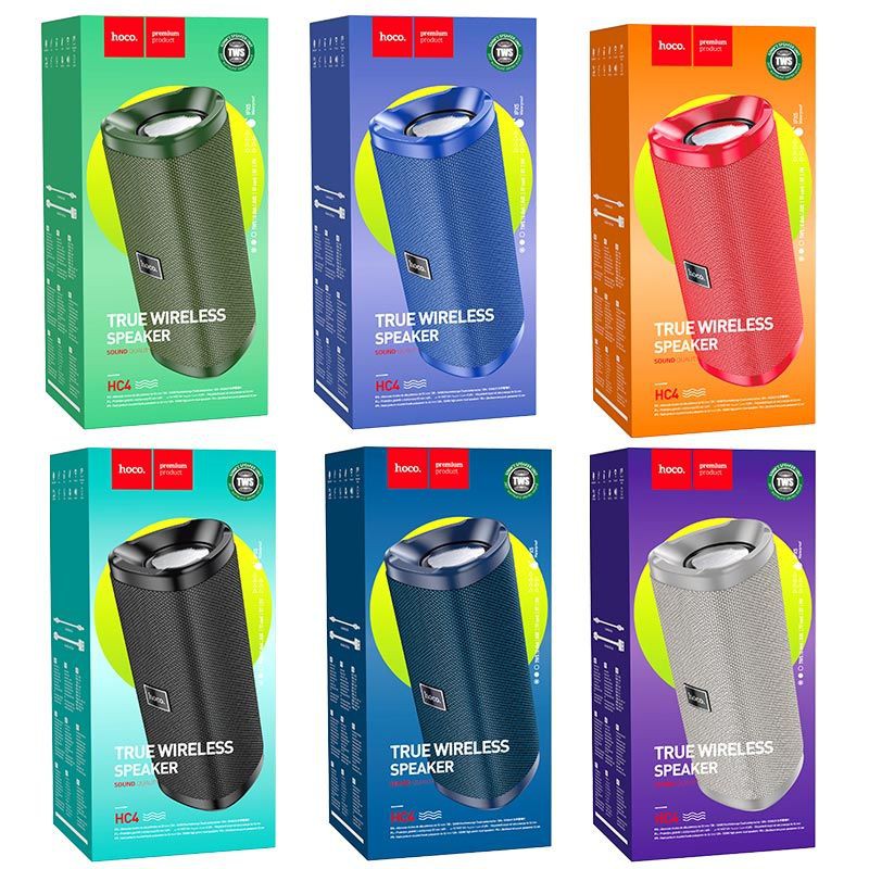 Loa Bluetooth di động thể thao Hoco HC4-Chính Hãng