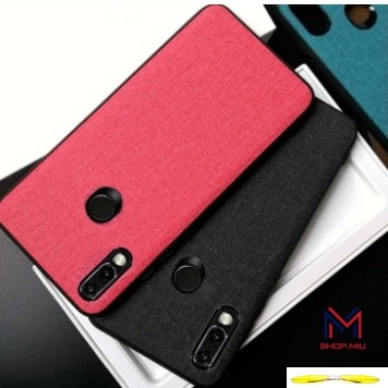 Ốp lưng Xiaomi Note 7/Note 7 Pro vân vải chống bám vân tay