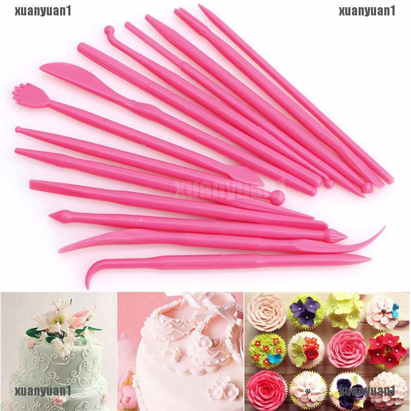 Set 14 Dụng Cụ Tạo Hình Trang Trí Bánh Chuyên Dụng