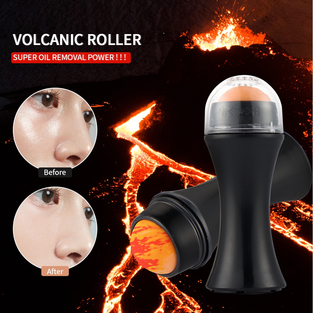 Cây lăn dầu FOREVERLILY hấp thụ dầu bằng đá núi lửa tự nhiên (có thể dùng nhiều lần)