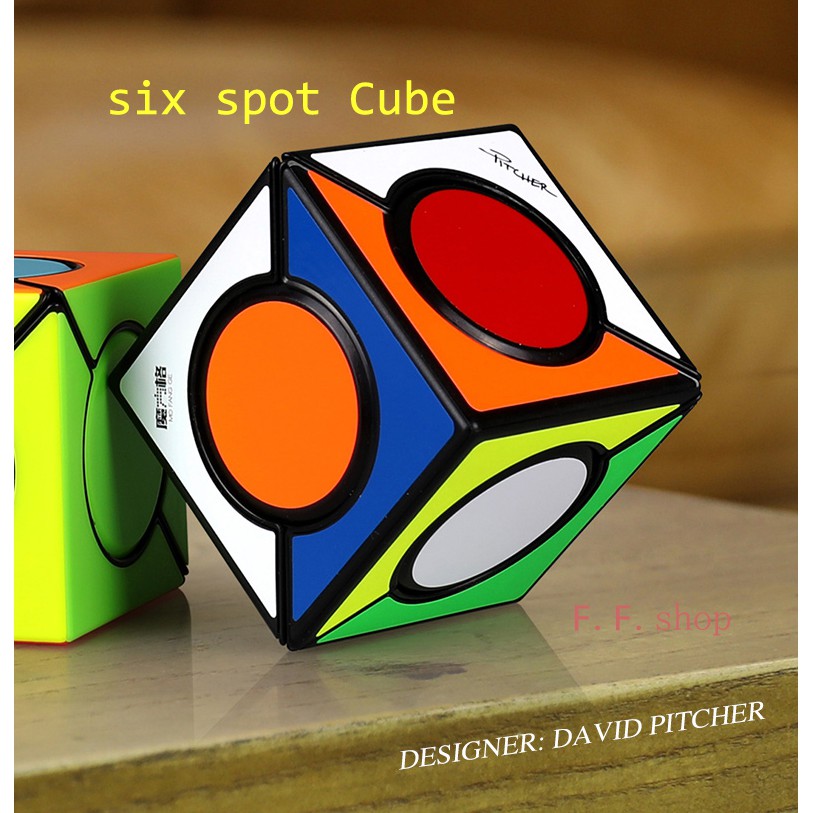 Qiyi FangYuan 6 six spot Cube Đồ chơi giáo dục câu đố