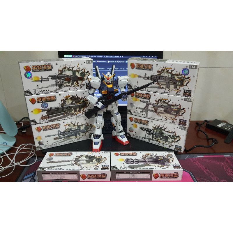 [Mã LIFE0503TOYS giảm 10% đơn 0Đ] Mô hình tỉ lệ 1/6 Modern Weapons dành cho Figure 1/6, MG 1/100 ( 4D )