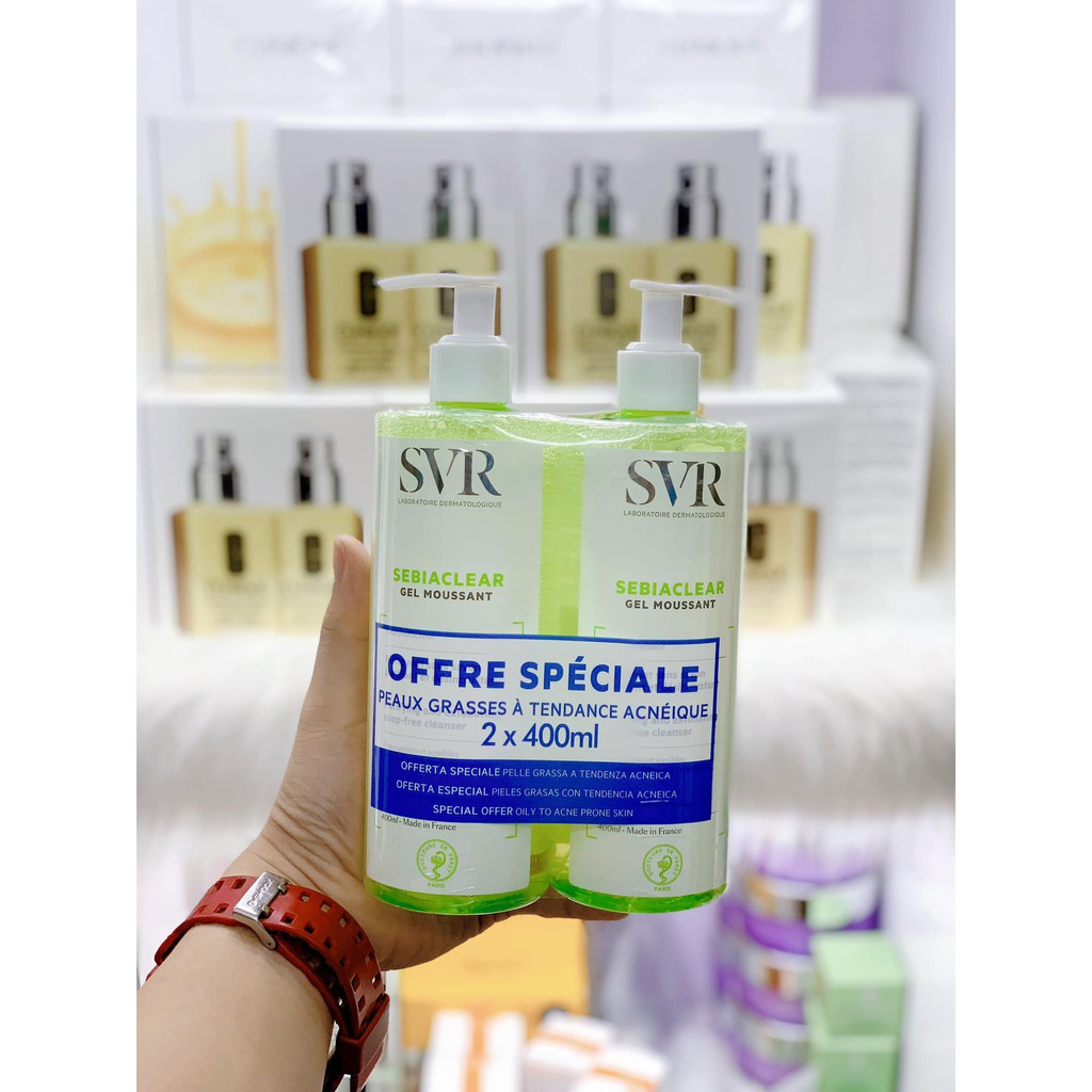 Sữa Rửa Mặt Sebiaclear Gel Moussant