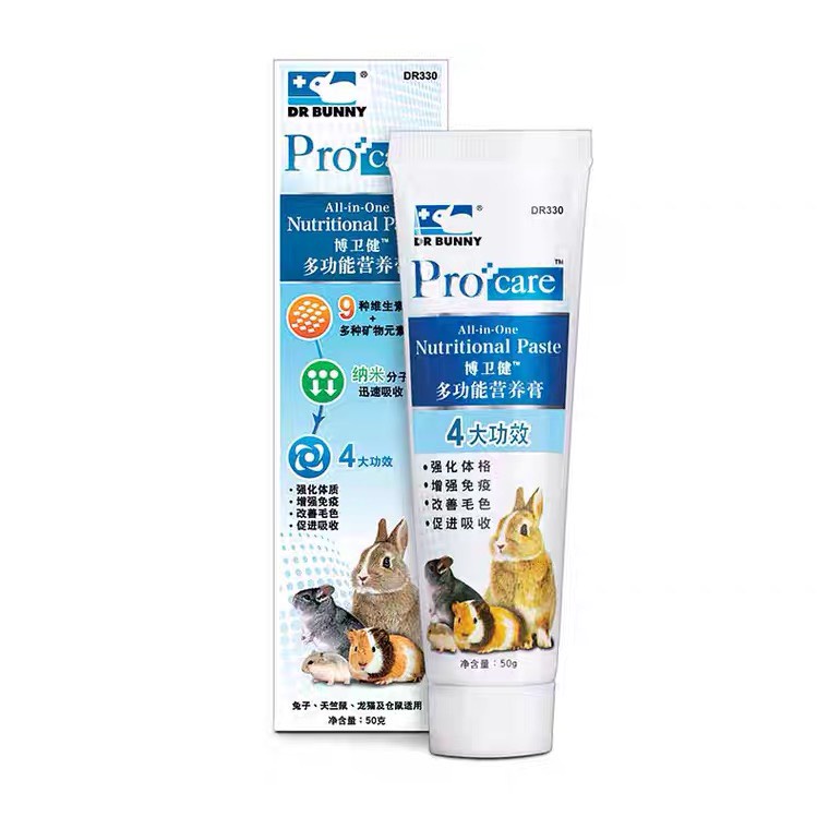 Gel dinh dưỡng Dr.Bunny dành cho Thỏ/ Bọ Ú/ Chinchila/ Hamster DR331 - DR330