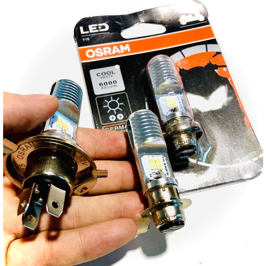 Bóng Pha LED Osram Dream- Wave siêu sáng - Chân M5-H4 Chạy Điện Bình Điện Máy