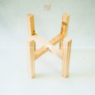 Đôn để chậu cây, đôn gỗ lắp ghép bằng gỗ