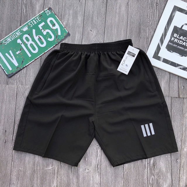 Quần đùi nam💖FREESHIP💖quần đùi nam họa tiết đen sọc nhiều màu QĐUI3VSport