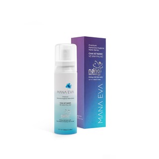 Dung Dịch Vệ Sinh Phụ Nữ Nano Bạc Mana Eva 100 ml (dạng xịt)