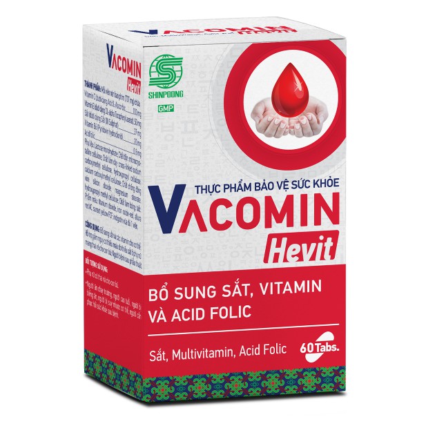COMBO 3 - Viên Uống SHINPOONG VACOMIN ACTIZ, VACOMIN HEVIT và Viên Hỗ Trợ Khớp VAROBONE