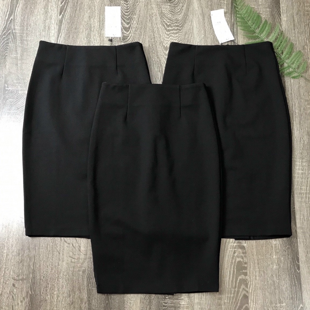 Chân váy bút chì dài Homieyl cao cấp, chân váy công sở nữ màu đen dài xẻ sau | BigBuy360 - bigbuy360.vn