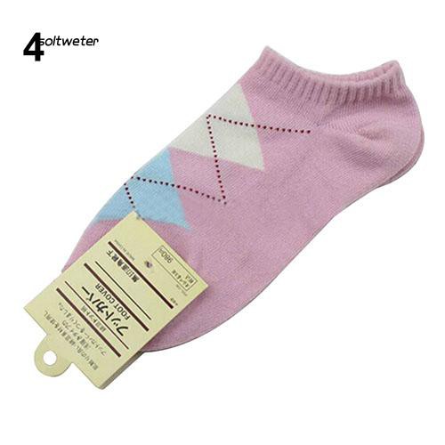 Vớ cotton cao cổ họa tiết trái tim xinh xắn dành cho nữ