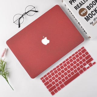 Combo ốp + phủ phím màu đỏ đô cho các dòng macbook