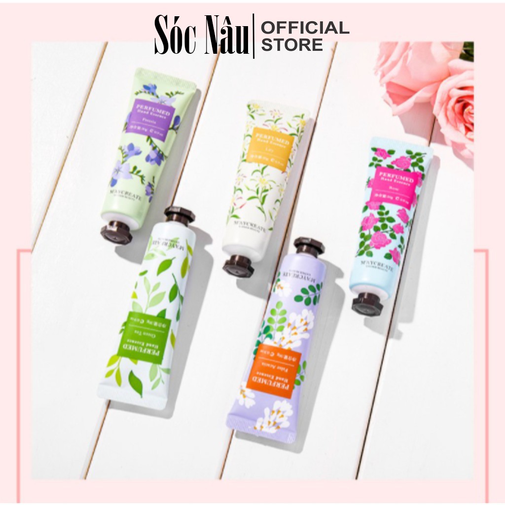 Kem Dưỡng Da Tay 💕𝑭𝒓𝒆𝒆𝒔𝒉𝒊𝒑💕 Kem Dưỡng Ẩm Maycreate Dưỡng Ẩm Thơm Dịu | BigBuy360 - bigbuy360.vn