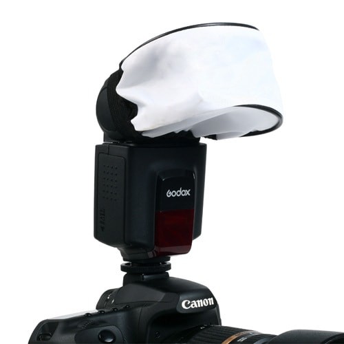 Tản sáng chụp đèn flash máy ảnh chất liệu vải phổ dụng cho tất cả các nhãn hiệu máy ảnh khuếch tán ánh sáng đều Chammart