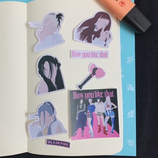 Set sticker nhóm BLACKPINK How You Like That (Jennie, Jisoo, Rose, Lisa)