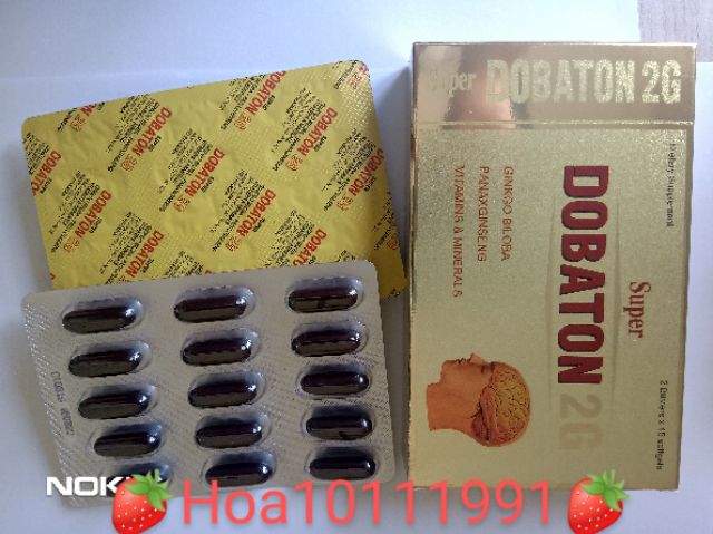TPCN Super DOBATON 2G .Hộp 30 viên