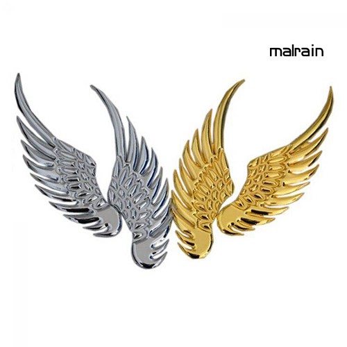 【VIP】Cool 3D Car Metal Eagle Wing Emblem Badge Trunk Auto Sticker Vehicle Decal Decor