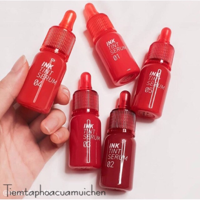 Son Tint Bóng Có Dưỡng Peripera Ink Tint Serum