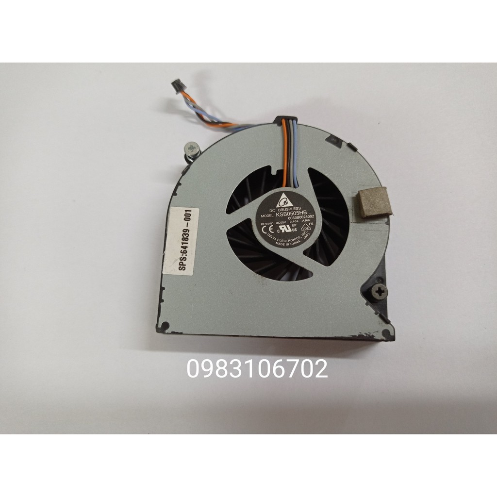 Quạt tản nhiệt fan cpu laptop HP Probook 4530 4530S 4535S 4730S 6460B 8470 8460