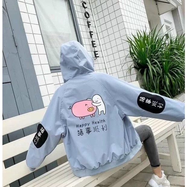 💎𝑭𝑹𝑬𝑬𝑺𝑯𝑰𝑷💎 Áo Khoác Dù Happy Health mẫu mới 2022 TEEN SHOP HOT 2022 THỜI TRANG - TRẺ TRUNG | BigBuy360 - bigbuy360.vn