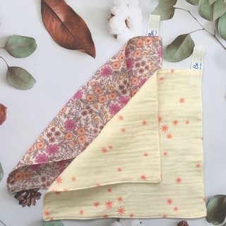 Khăn sữa rửa mặt muslin mềm mại không bụi vải