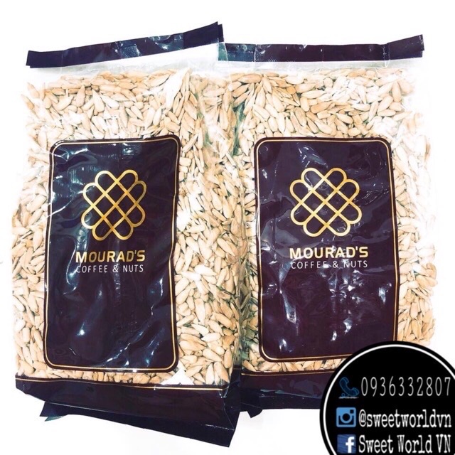 Tổng hợp các loại hạt dinh dưỡng Mourad's Coffee & Nuts (500g) - Úc