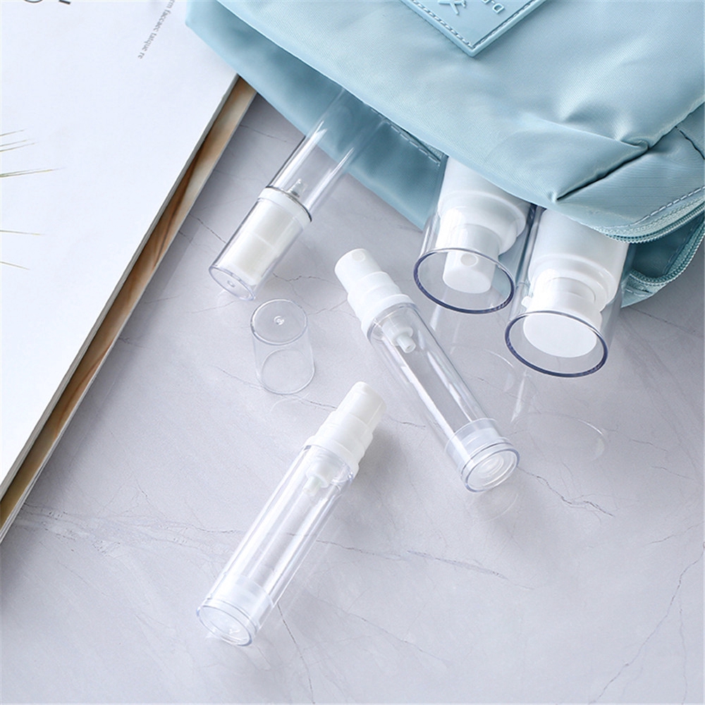 Chai rỗng đựng xà phòng 5 / 10 / 15ml dạng ấn tiện dụng khi đi du lịch