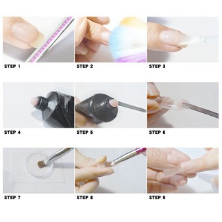 Móng úp gel gôm , móng giả chuyên dụng làm móng