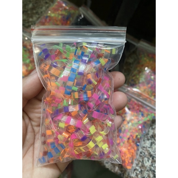 Thun Cột Tóc Siêu Dai Bền Xinh Xắn Gói Nhỏ 20-22g